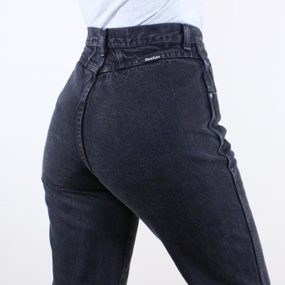 Vintage bareback wranglers 24 xs jeans black 25 dead stock